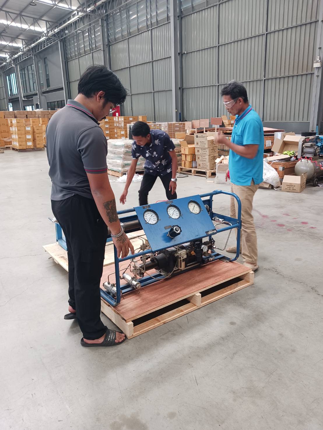 CAP Logistics Packing Truck Work 1