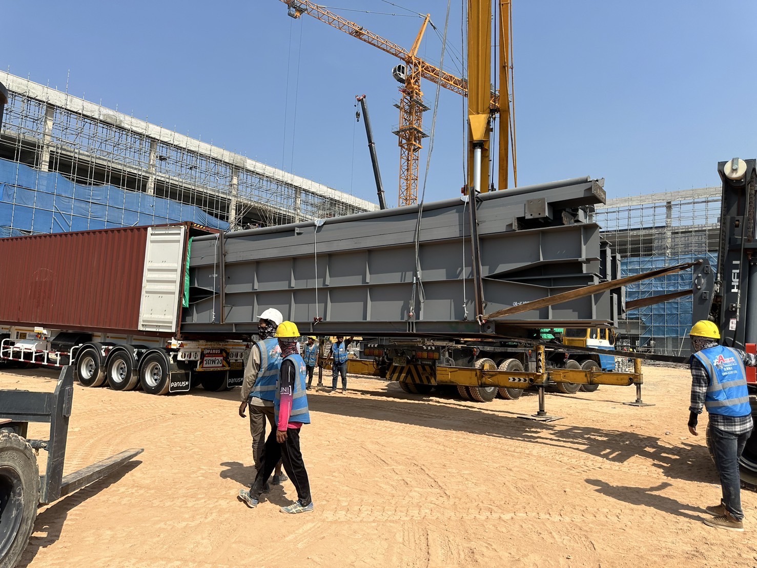 CAP Logistics Trailer Truck Work 1